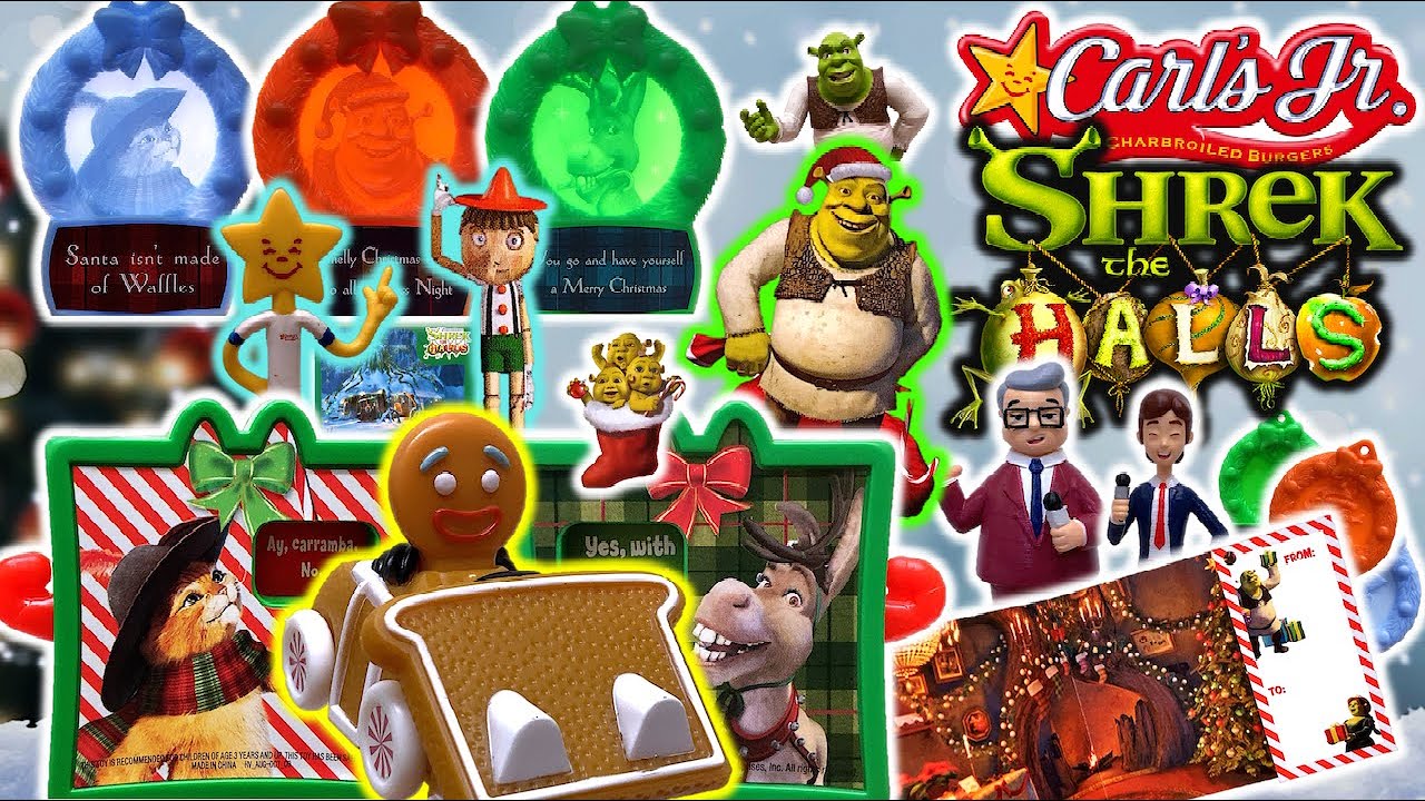 SHREK OGRORISA la NAVIDAD - Colección de Carl´s Jr. (2009) | Edición Especial Navideña - TOY SHOTS