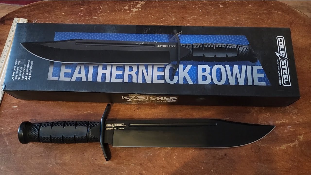 Обзор куртки Cold Steel Leatherneck Bowie.