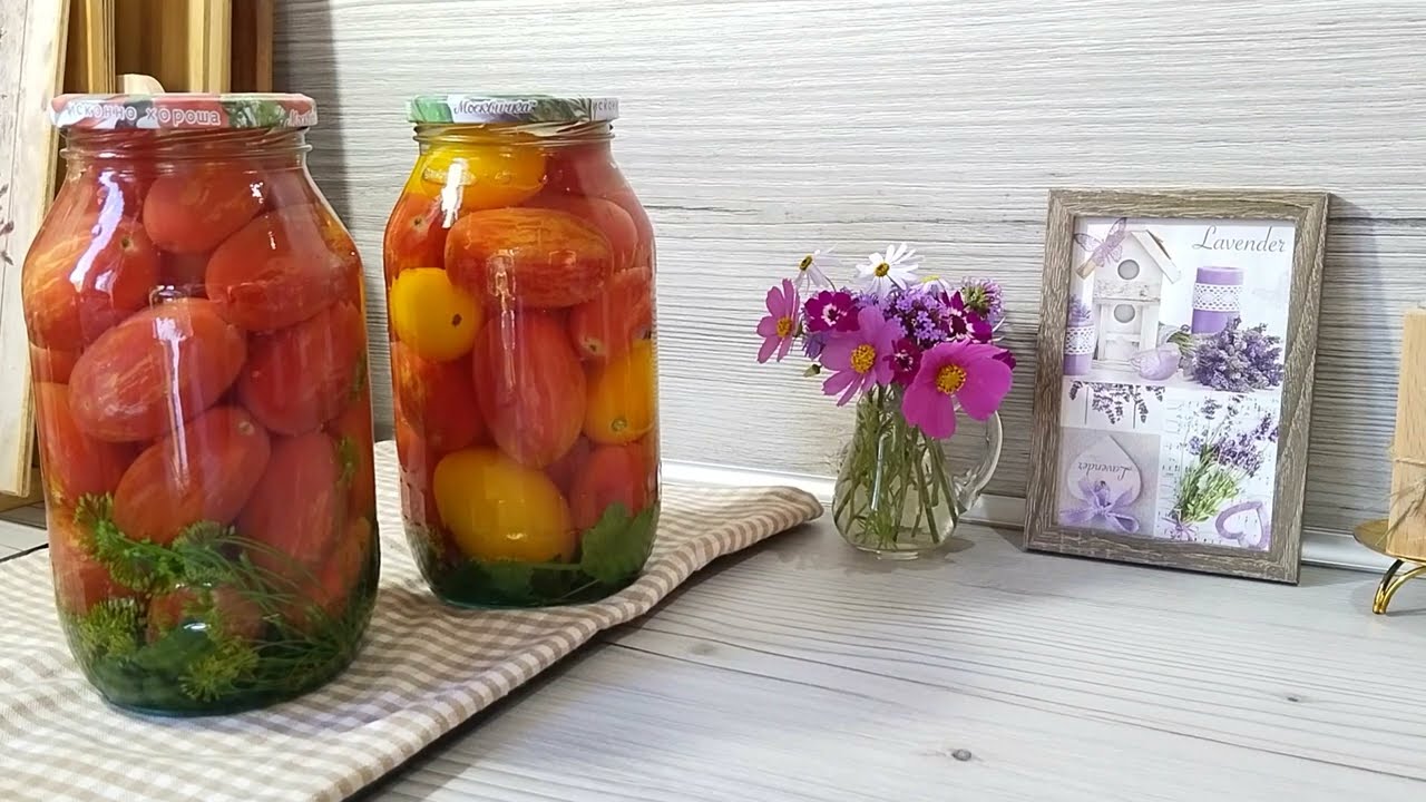 Заготовки🍅Помидоры на Зиму🍅 Уютный день Дома. Очитки в Кашпо #дом # #garden #маринованныепомидоры 