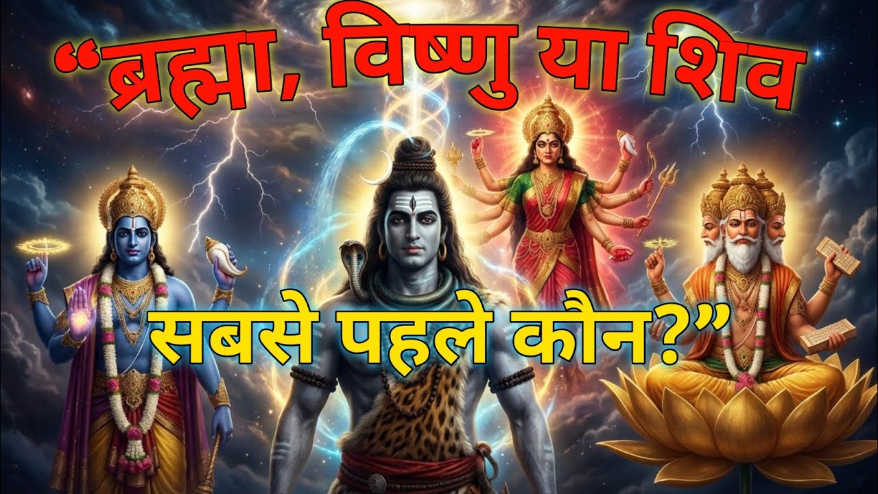 The Power of Brahma, Vishnu, and Shiva