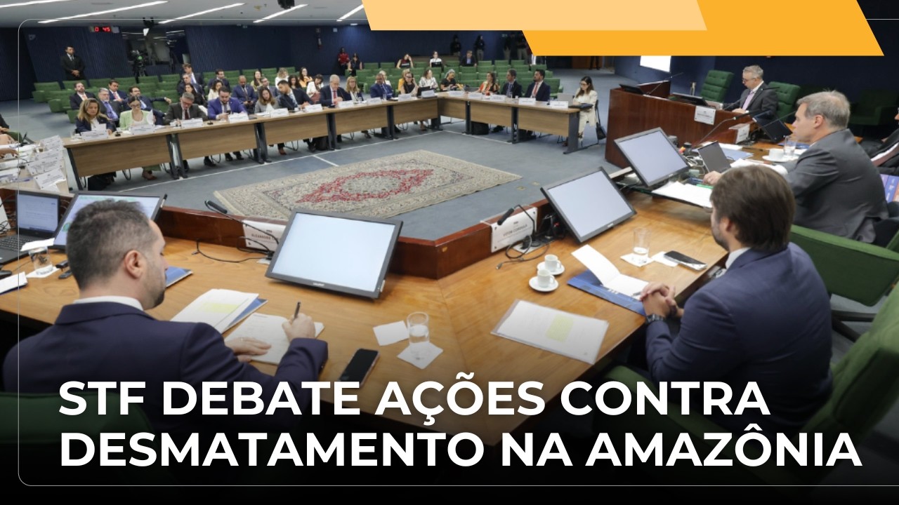 JJ – Suprema Corte realiza audiência de monitoramento de ações para reduzir desmatamento na Amazônia