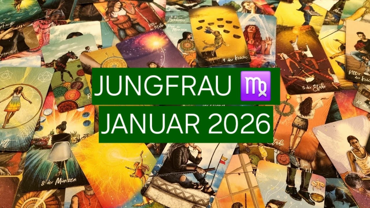 JUNGFRAU ♍️ Dein Januar 2026 | Monatslegung #dief&uuml;chsintarot #monatslegung 
