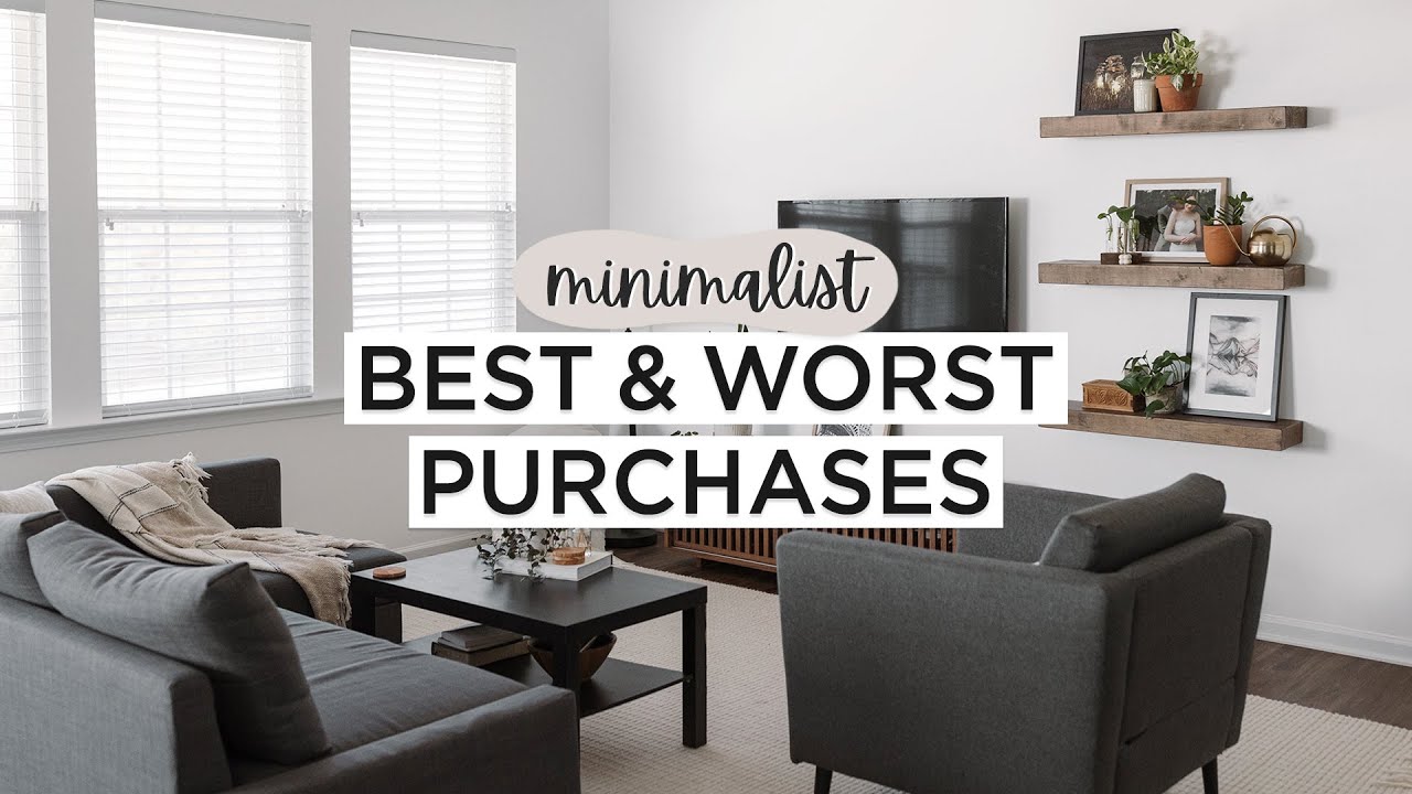 BEST And WORST Purchases I’ve Ever Made (As A Minimalist)