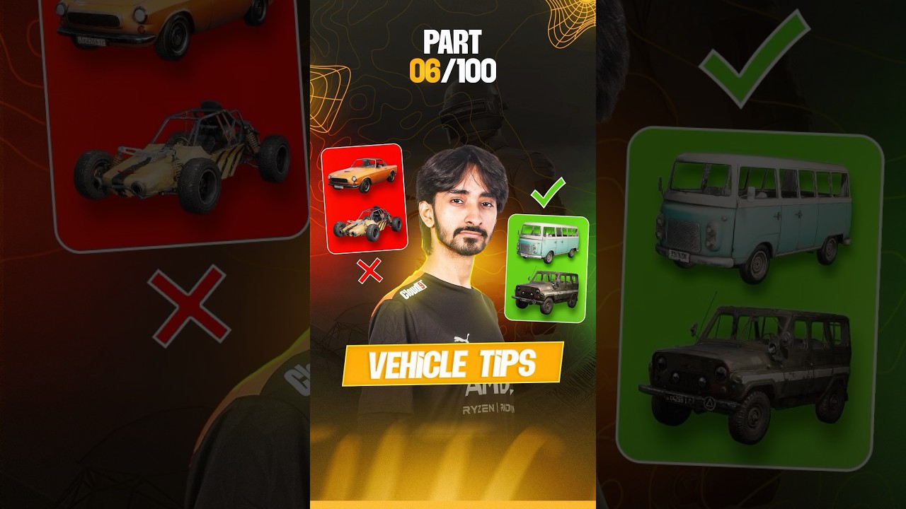Vehicle Tips - 6/100