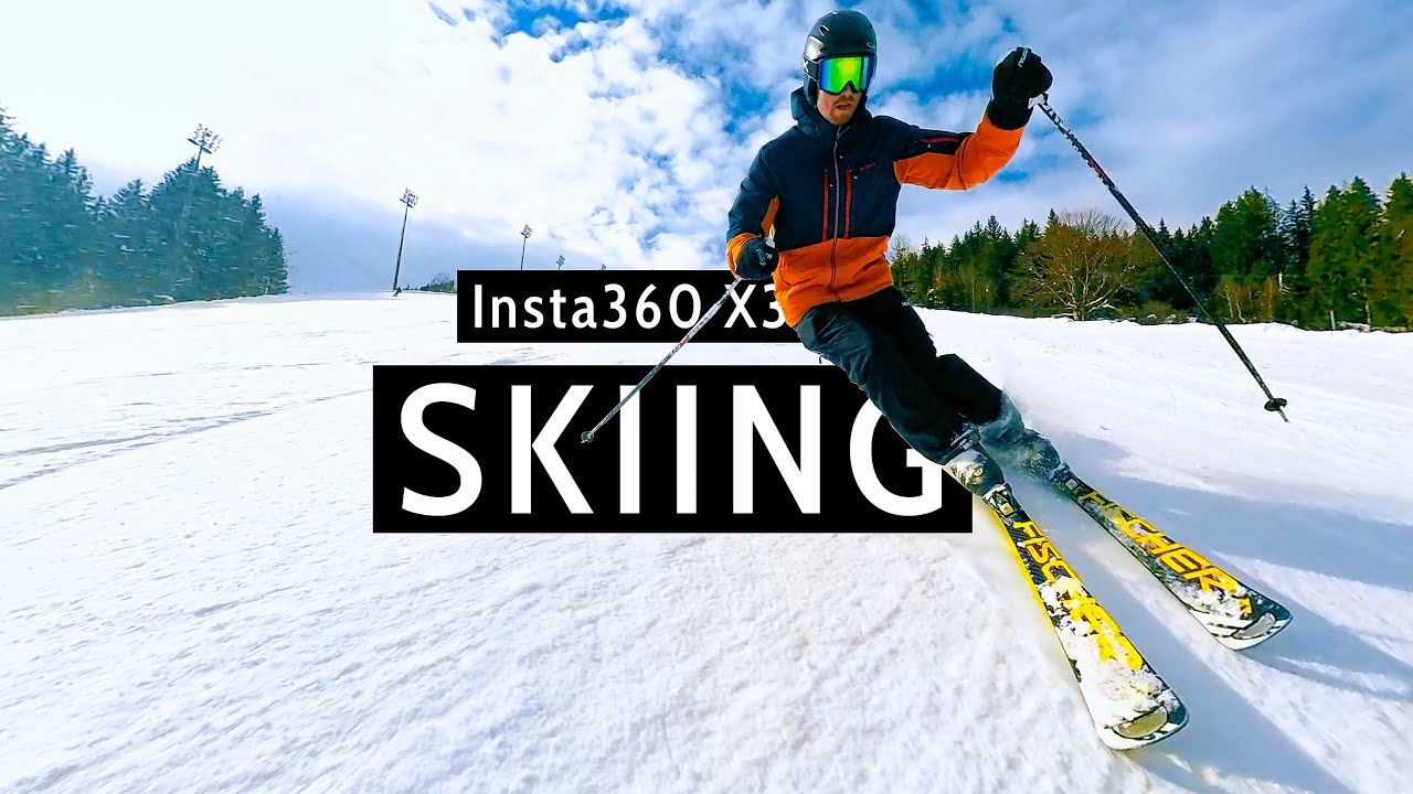Insta360 X3 - SKIING FOOTAGE
