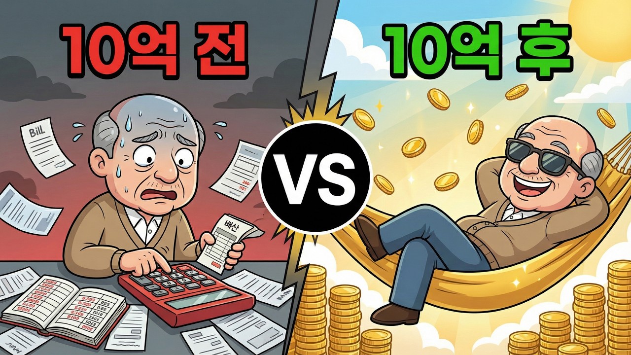 10억이 되면 벌어지는 일. 돈이 돈을 벌기 시작합니다
