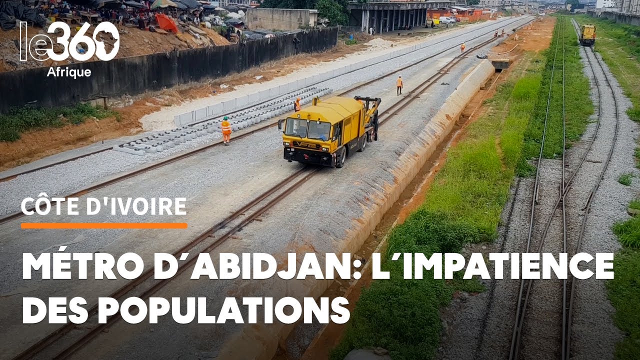 Métro d’Abidjan: la mise sur rails tarde, l’impatience des déguerpis s’accélère