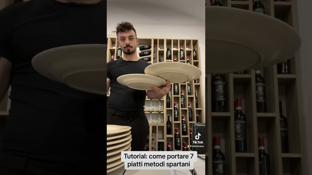 #tutorial : COME PORTARE 7 PIATTI. #catania #foodlover #foodpom