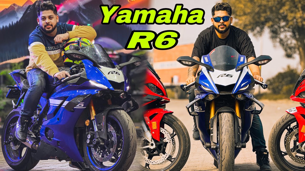 Yamaha R6 😍 Crazy 600cc SuperBike🔥 First Ride with R6