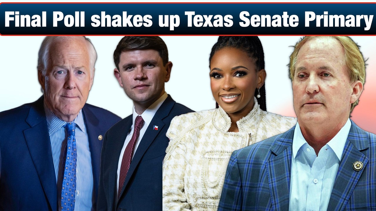 Final Emerson Poll findings shake up the 2026 Texas Senate Race Democratic and Republican Primaries