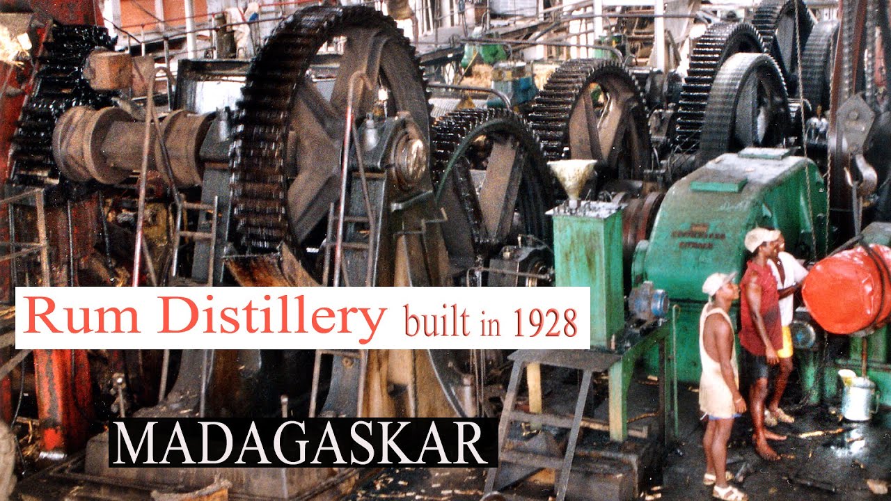 sugar cane factory / rum distillery - built in 1928 - 2008 - MADAGASKAR
