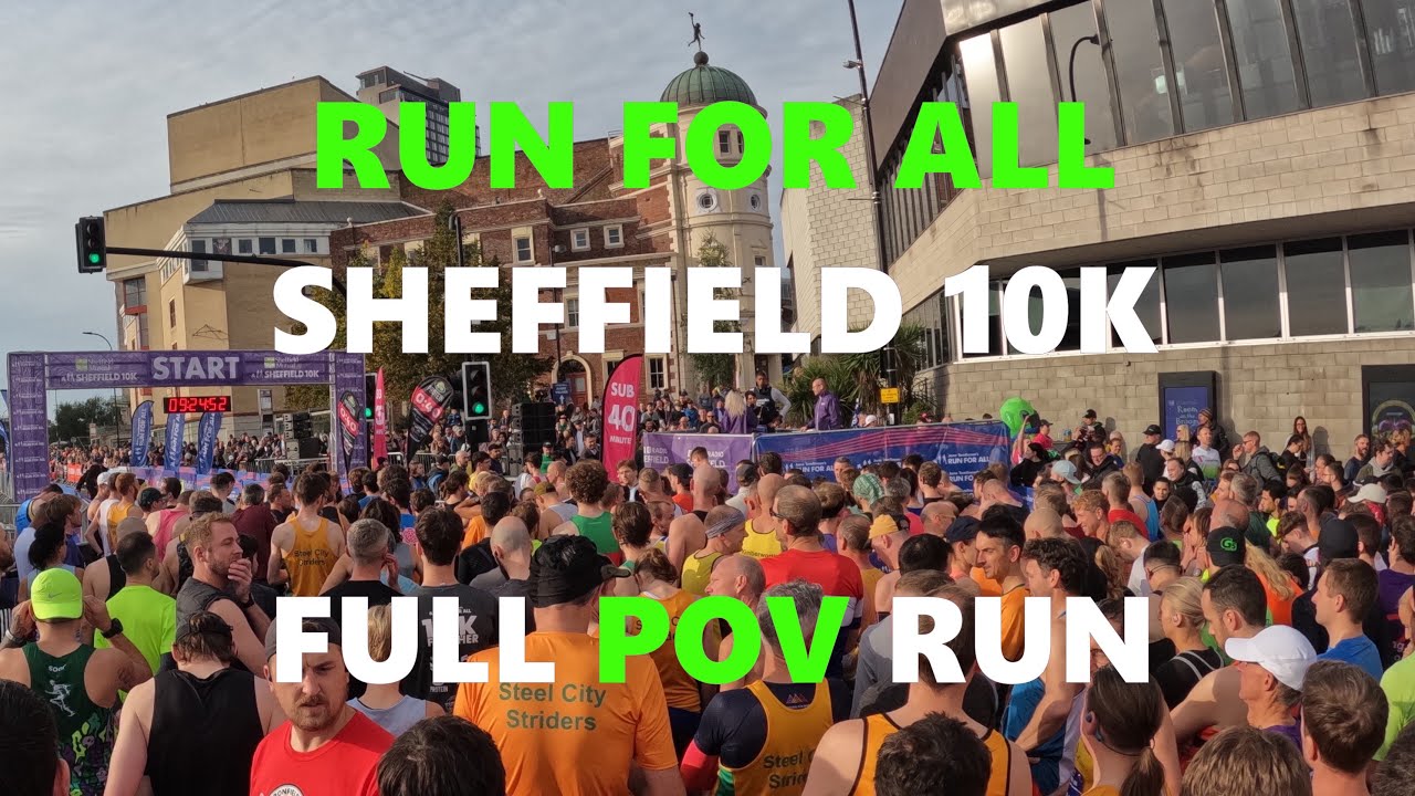 SHEFFIELD 10K FULL POV RUN 29/09/2024