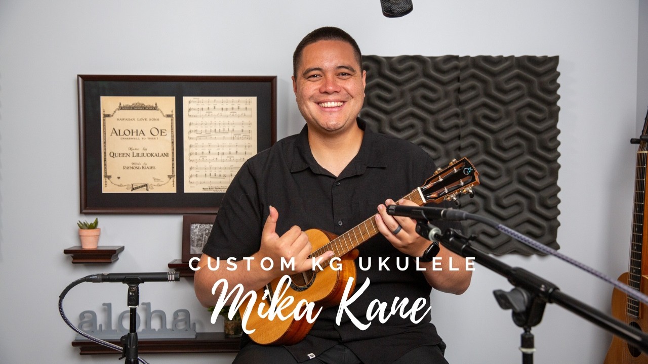 Custom KG Ukulele | demo by Mika Kane