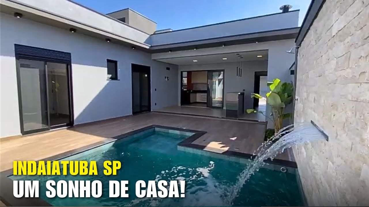 Prepare-se Para Se Encantar Com Essa Casa de Condomínio em Indaiatuba no Interior de SP 