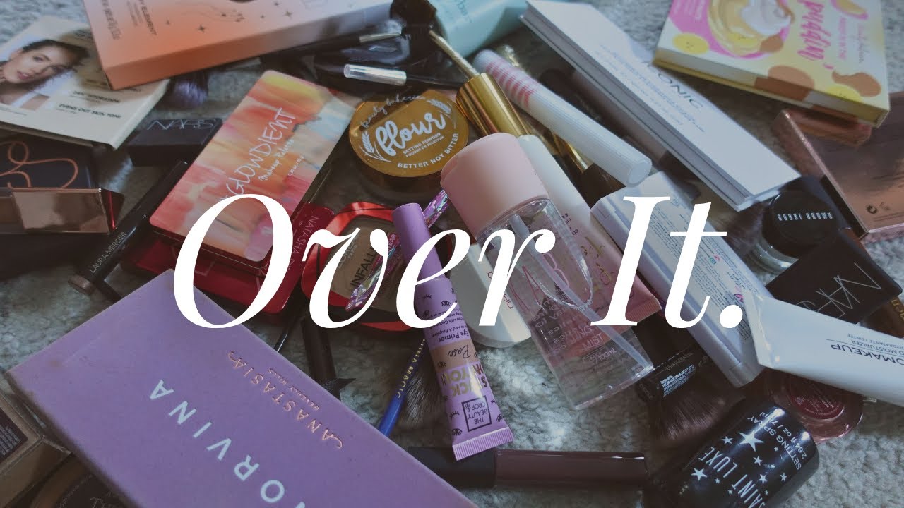 Long Overdue, No B.S. Makeup Declutter (I'm DONE)
