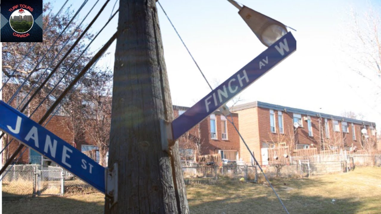 Jane Street & Finch Avenue, Toronto, Canada.