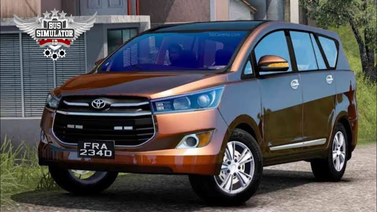 SHARE MOD TOYOTA INNOVA CRYSTA 2017 || BUS SIMULATOR INDONESIA