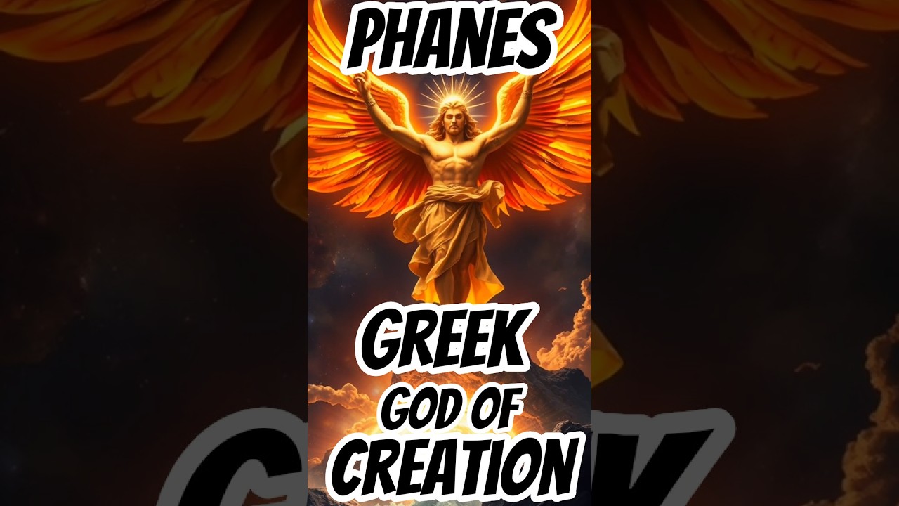 The Greek Mythology God Who Created EVERYTHING (Before Zeus) #shorts