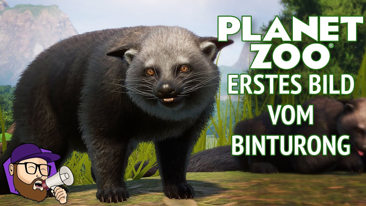 🐯 Erstes Bild Vom Binturong - Planet Zoo S&uuml;dost Asien DLC - Planet Zoo Update #42