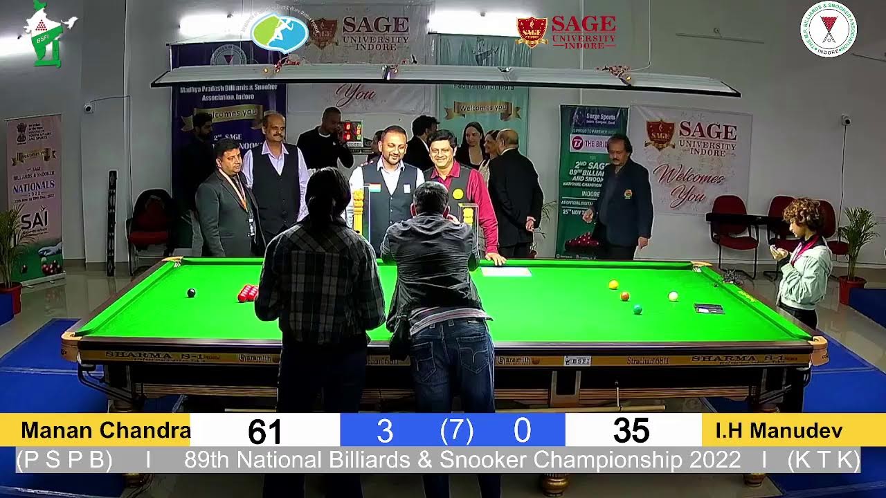 2nd SAGE NATIONAL CHAMPIONSHIP 2022 FINAL Manan Chandra vs I.H Manudev