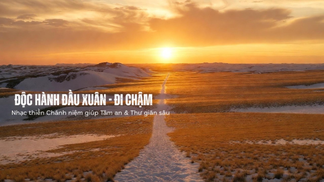 Độc Hành Đầu Xuân – Đi Chậm | Nhạc Thiền Chánh Niệm Giúp Tâm An & Thư Giãn Sâu