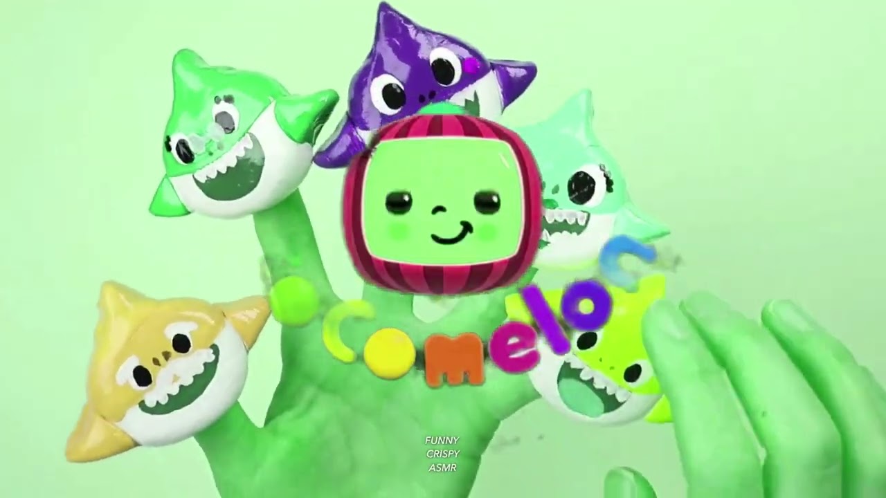Cocomelon In Baby Shark Finger Family ASMR IntroLogo Effects Sponsored By Klasky Csupo 2001 Effects