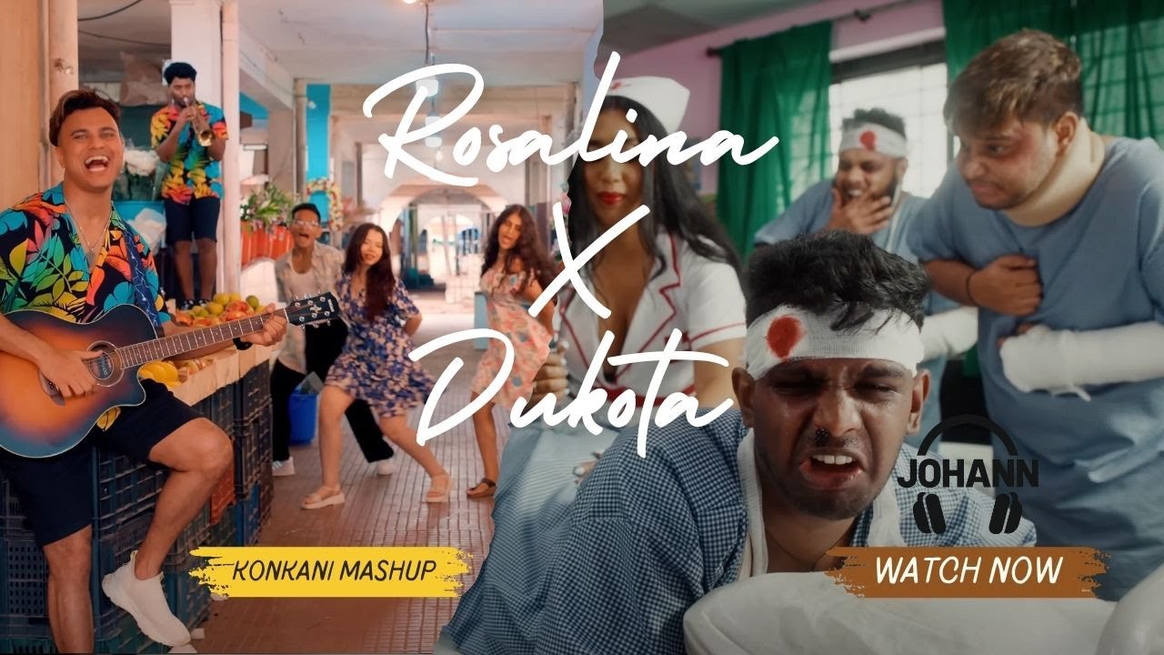 ROSALINA X DUKOTA | KONKANI MASHUP | THE 7 NOTES BAND | BLACK SAPPHIRE BAND | JOHANN