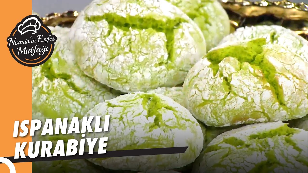 Vitamin Deposu Ispanaklı Kurabiye | Nermin'in Enfes Mutfağı