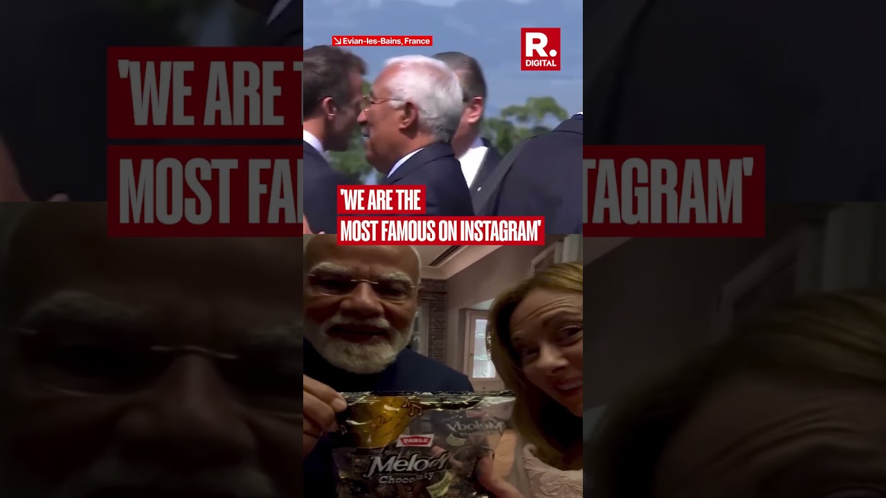 'We Are the Most Famous on Instagram': Italy PM Meloni to PM Modi After Viral Melody Toffee Post