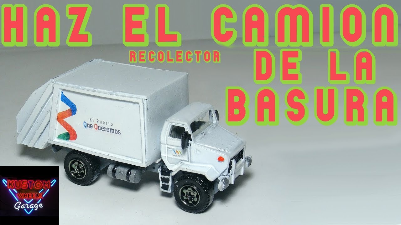 Camión de la Basura Hot Wheels MBX