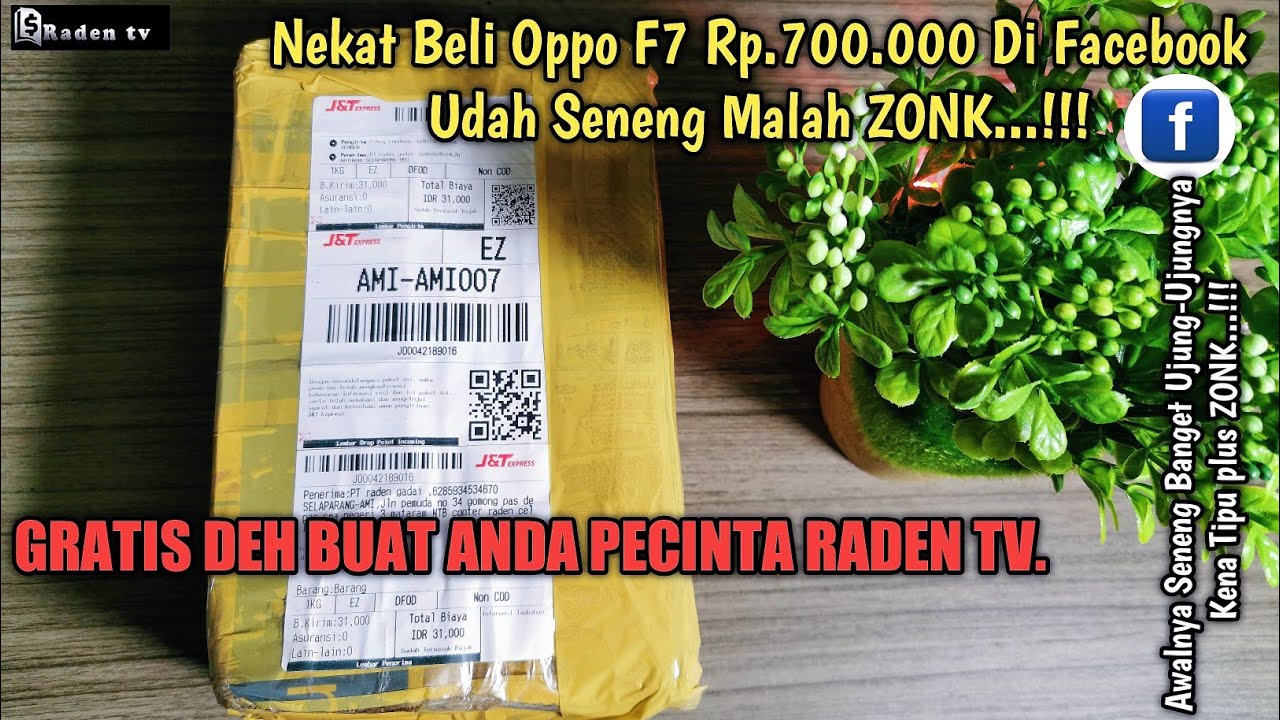 Beli Oppo F7 Harga Rp.700.000 Di Facebook | Awalnya Seneng Ujungnya ZONK!! | Tertipu Harga Murah...