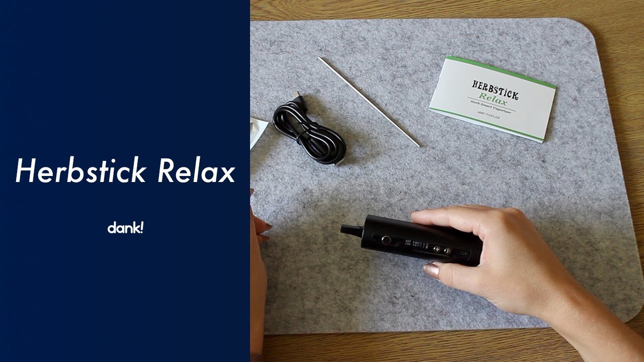 Unboxing the Herbstick Relax Dry Herb Vaporizer