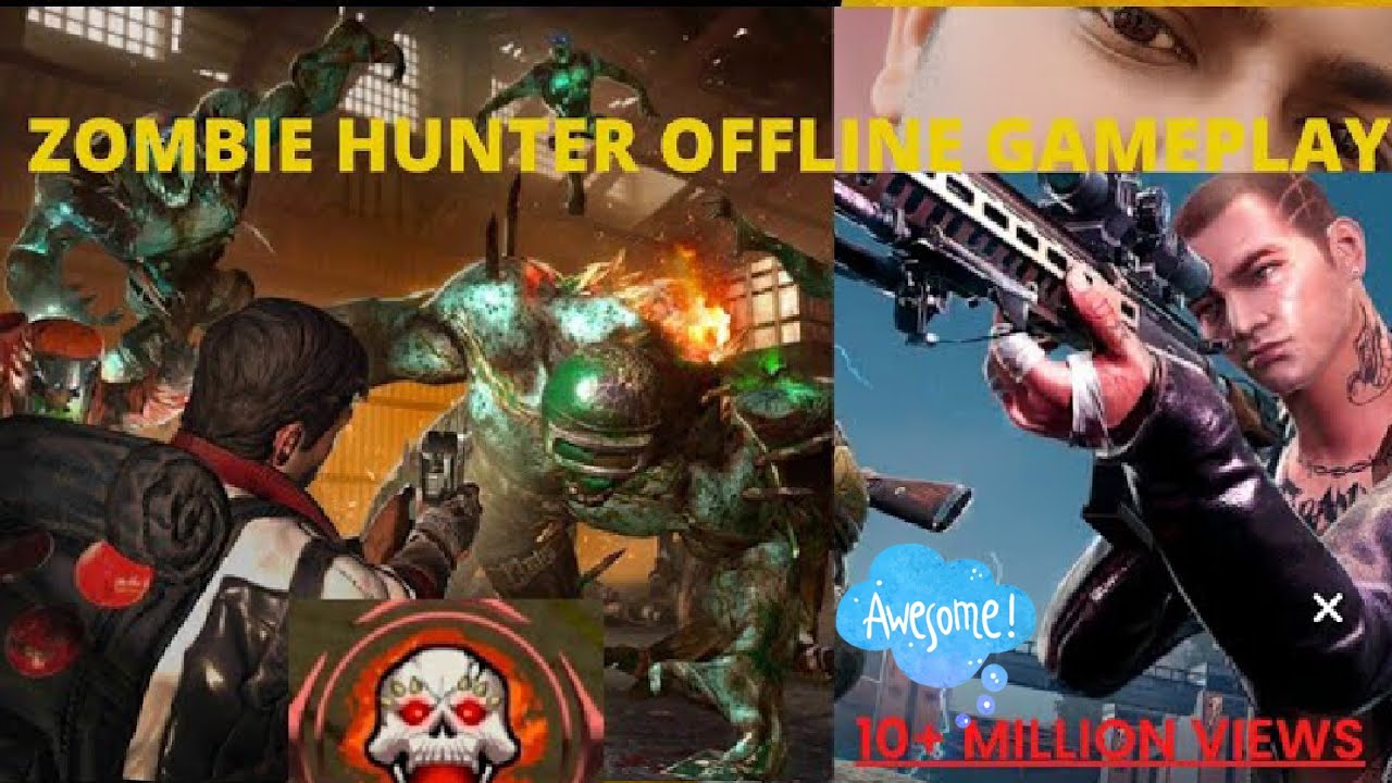 Zombie hunter hack apk | Game mod apk offline | Zombie hunter region-9 !!