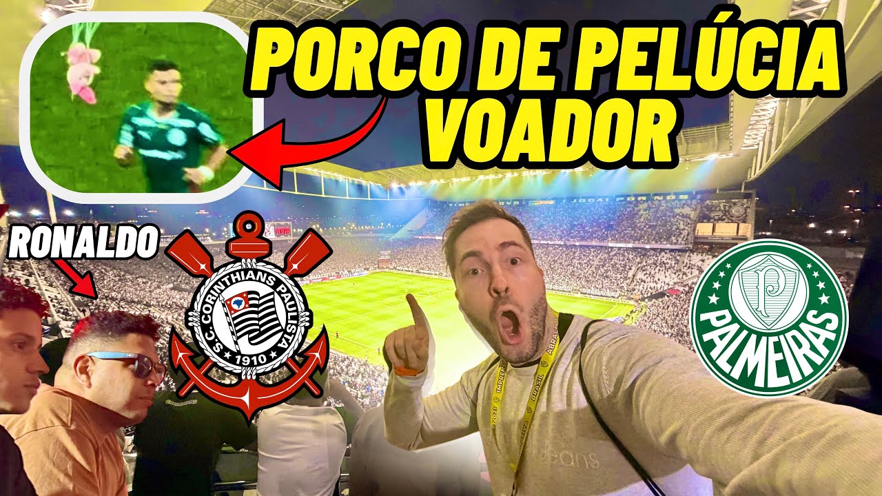A PROVOCA&Ccedil;&Atilde;O MAIS CRIATIVA QUE EU J&Aacute; VI - PORRADARIA NO DERBY/ Corinthians x Palmeiras 