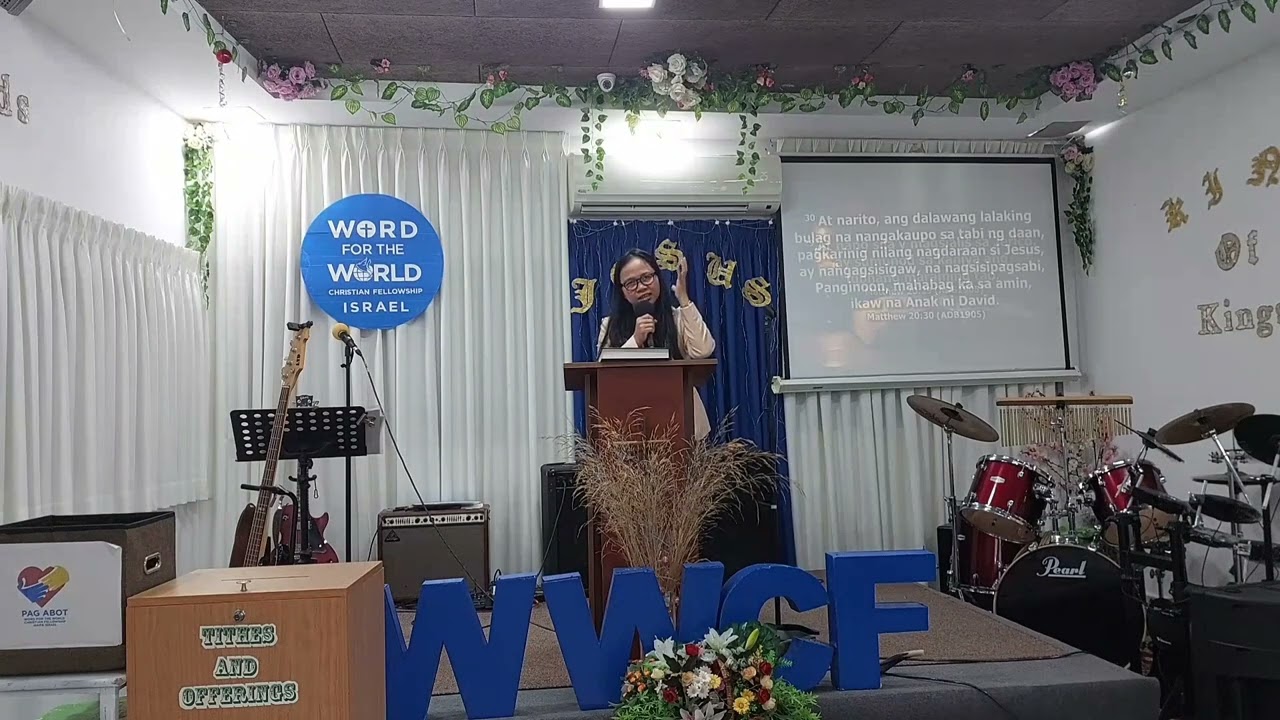 Matthew 20:29-34 Tagalog by: Sis. Mheds