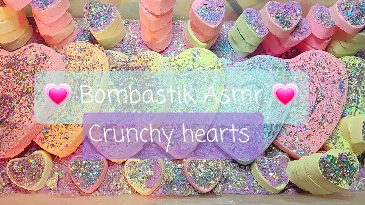 Crunchy hearts 💜💗💚💛💜🧡 #asmr #crushing #Gymchalk #gymchalkcrushing #sleepaid #asmrsounds #powderplay