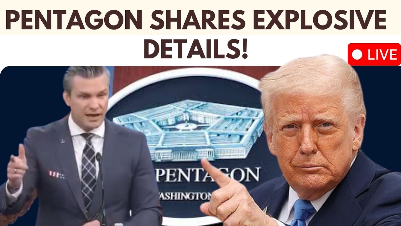 Pentagon Briefing LIVE: Trump Declares War On Arab Nation as Airstrikes Begin Tonight Now