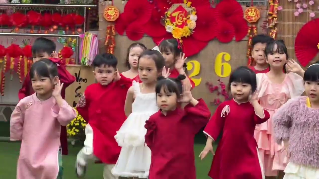 Ngày tết quê em | Nhảy hiện đại 4 - 5 tuổi | Kid Dance 