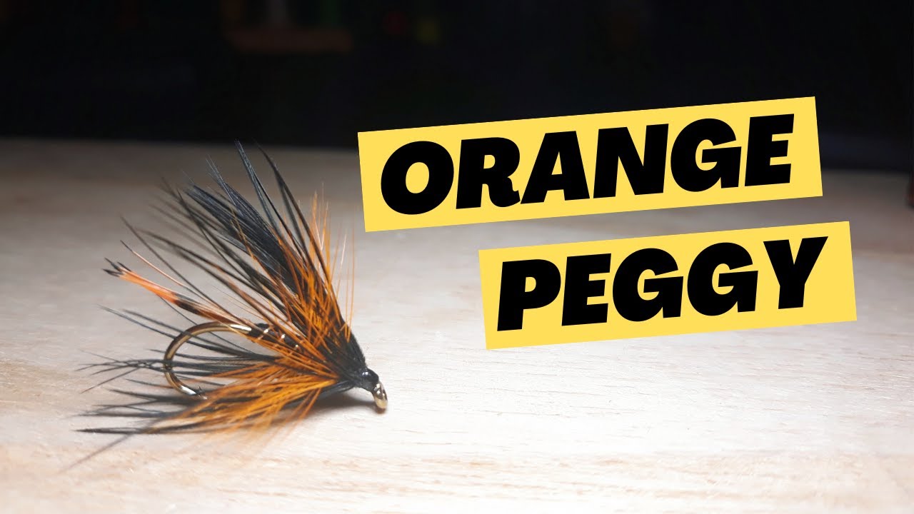Orange Peggy - Old Lough Erne Wet Fly - Fly Tying