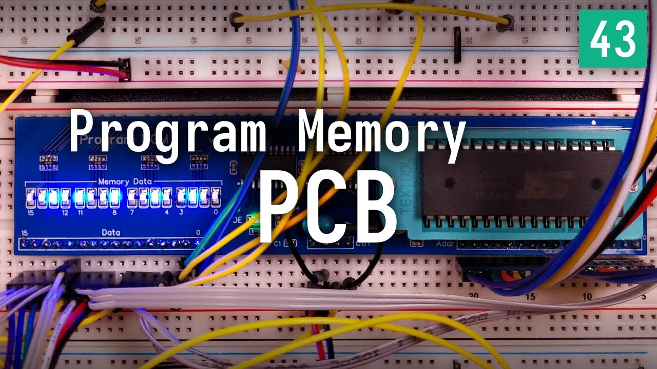 Program Memory PCB – Superscalar 8-Bit CPU #43