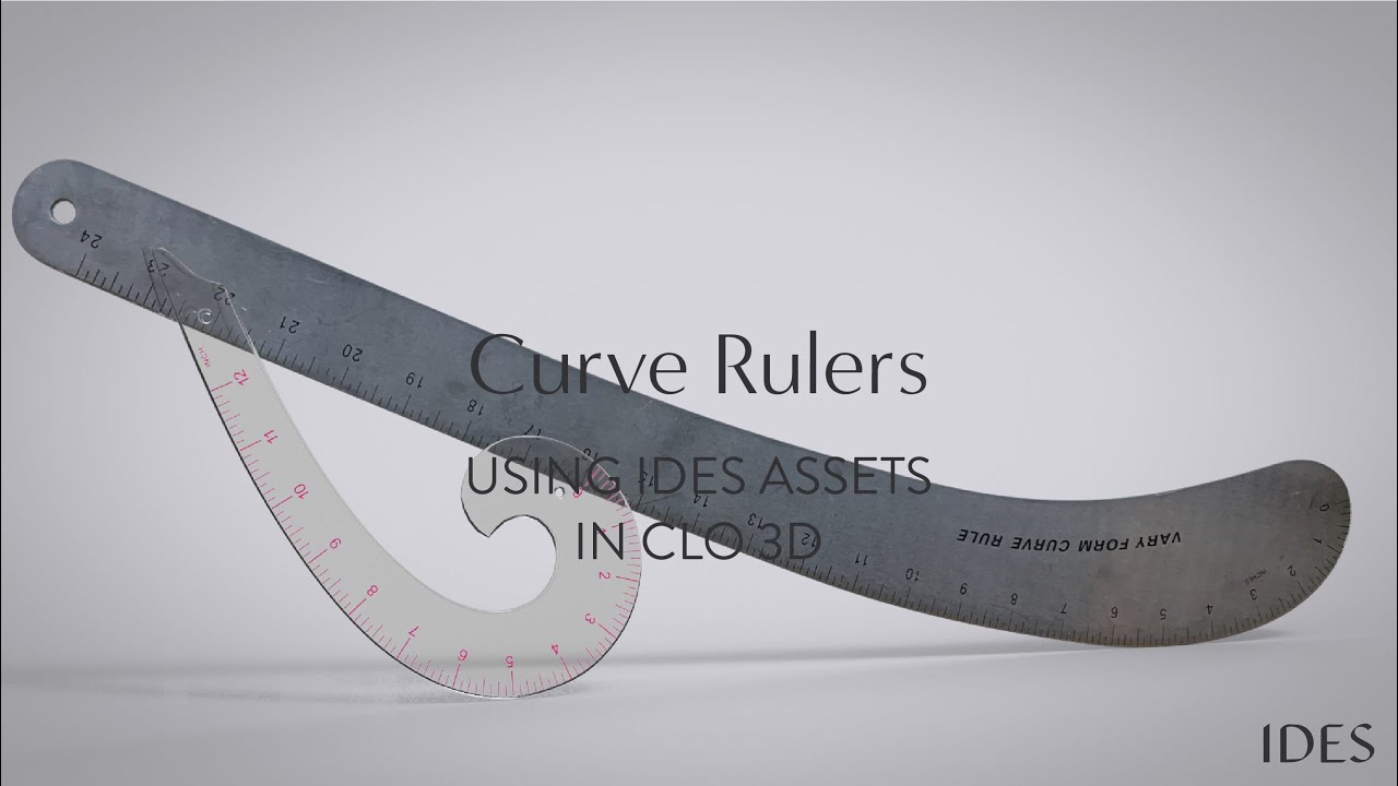How To Use Curve Rulers in CLO 3D
