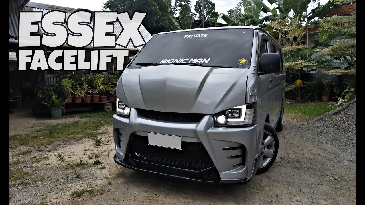 FACELIFT NA SI BIONICVAN | HIACE COMMUTER ESSEX FACELIFT