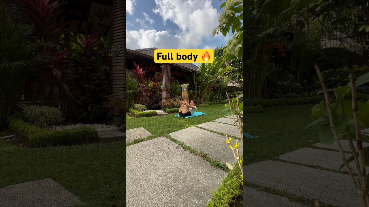Full body 🔥. Каждое упражнение выполняем по 30 раз, планка 40-60 секунд и таких 4 круга 🤗