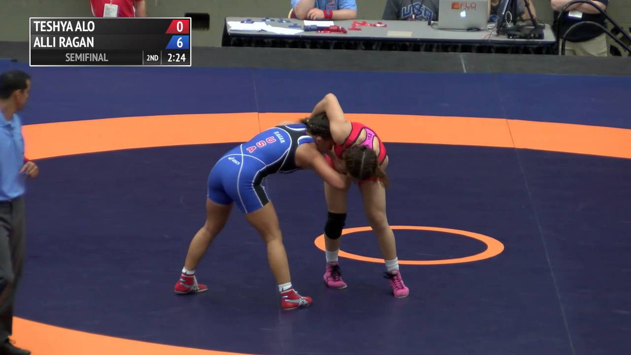 58kg s, Alli Ragan, New York AC vs Teshya Alo, Titan Mercury WC