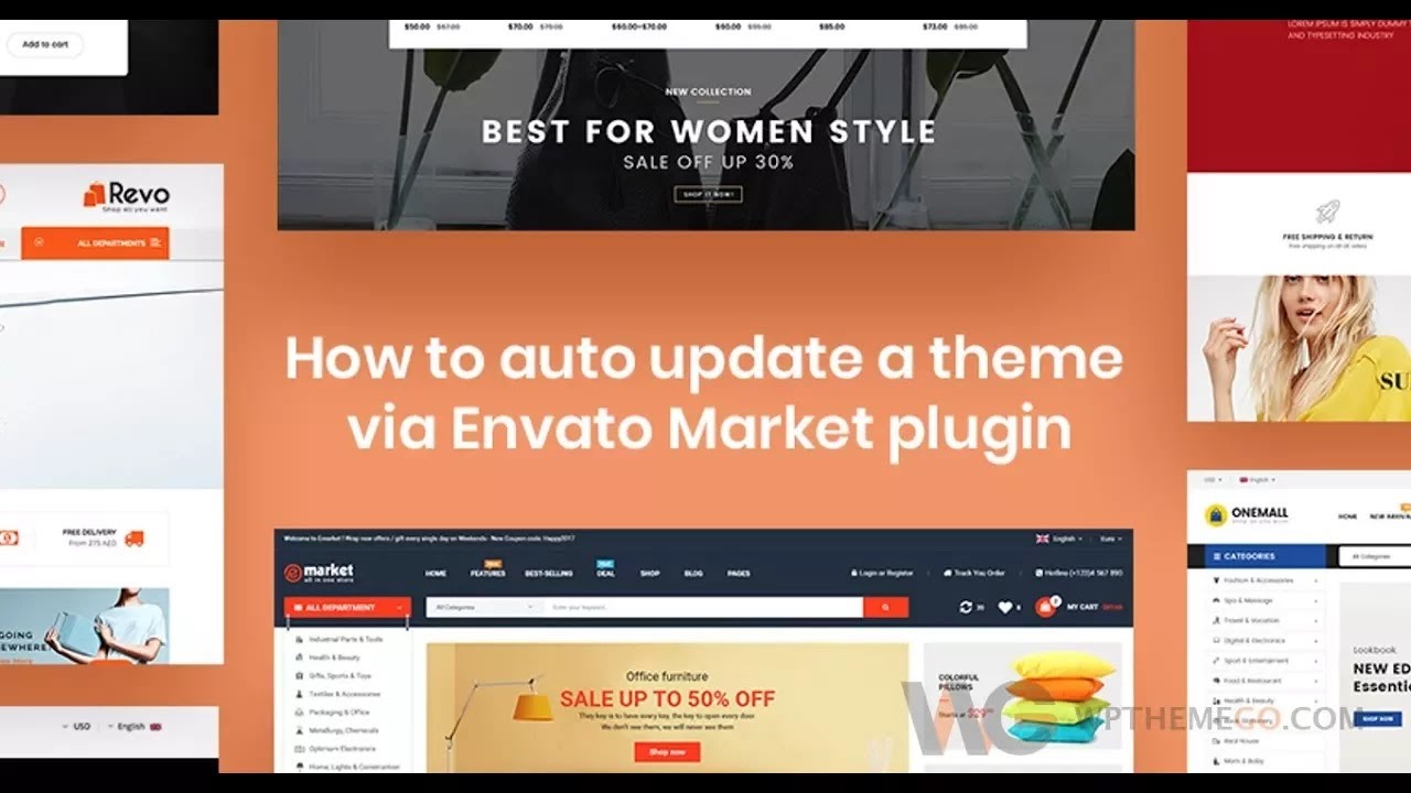 [WPThemeGo] How to Auto Update Themes and Plugins with Envato Market Plugin
