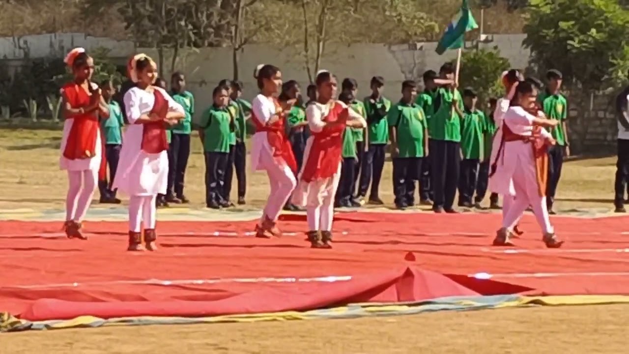 Annual Sports Day Welcome Dance Performance #school #sports #welcome@doodle-c1y 