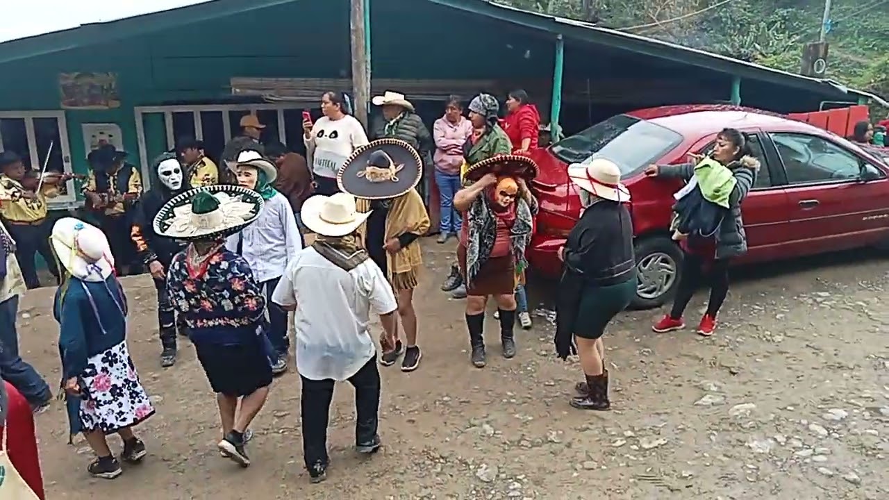 Carnaval de Santa Maria Apipilhuasco 2024 Barrio Centro 👹
