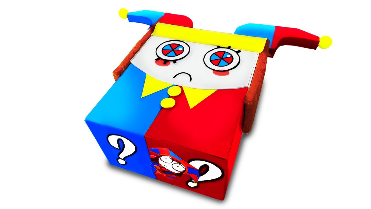 The LARGEST Pomni MYSTERY BOX! NEW The Amazing Digital Circus Official Plushies & LEGO Minifigures