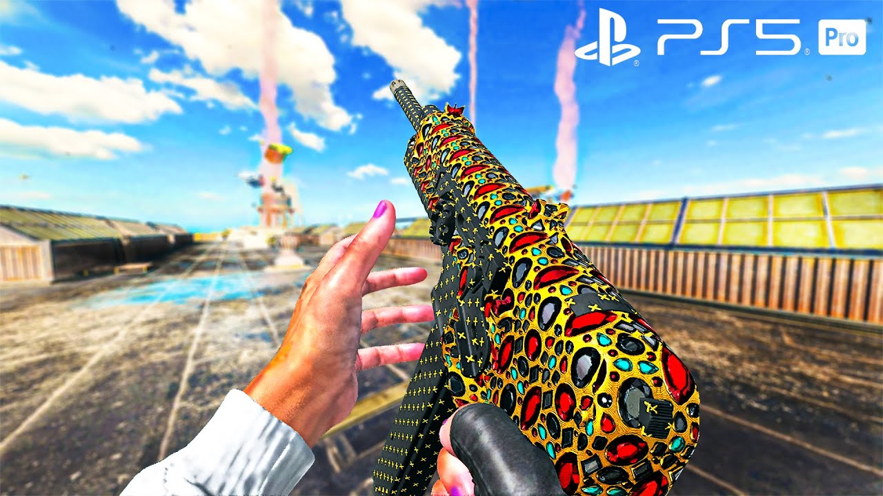 PS5 Pro Warzone Gameplay 1440p 120Hz High Settings on Rebirth Island (No Commentary)