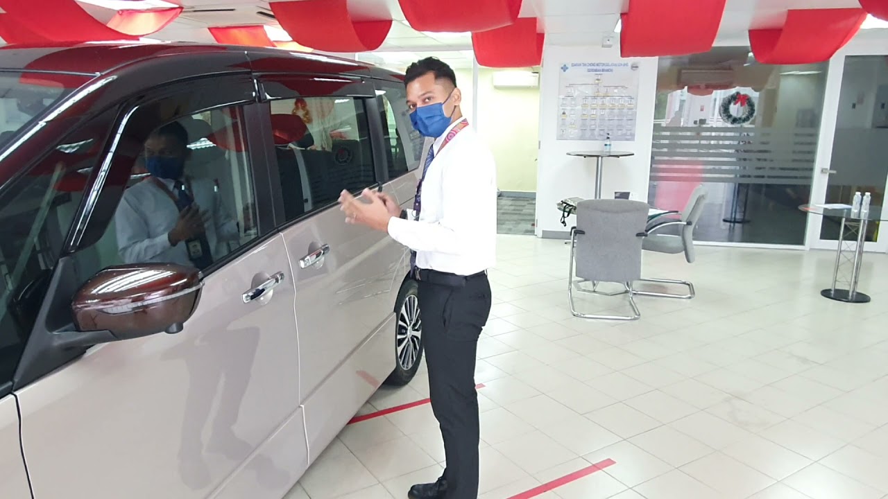 Cara buka pintu serena guna sensor kaki